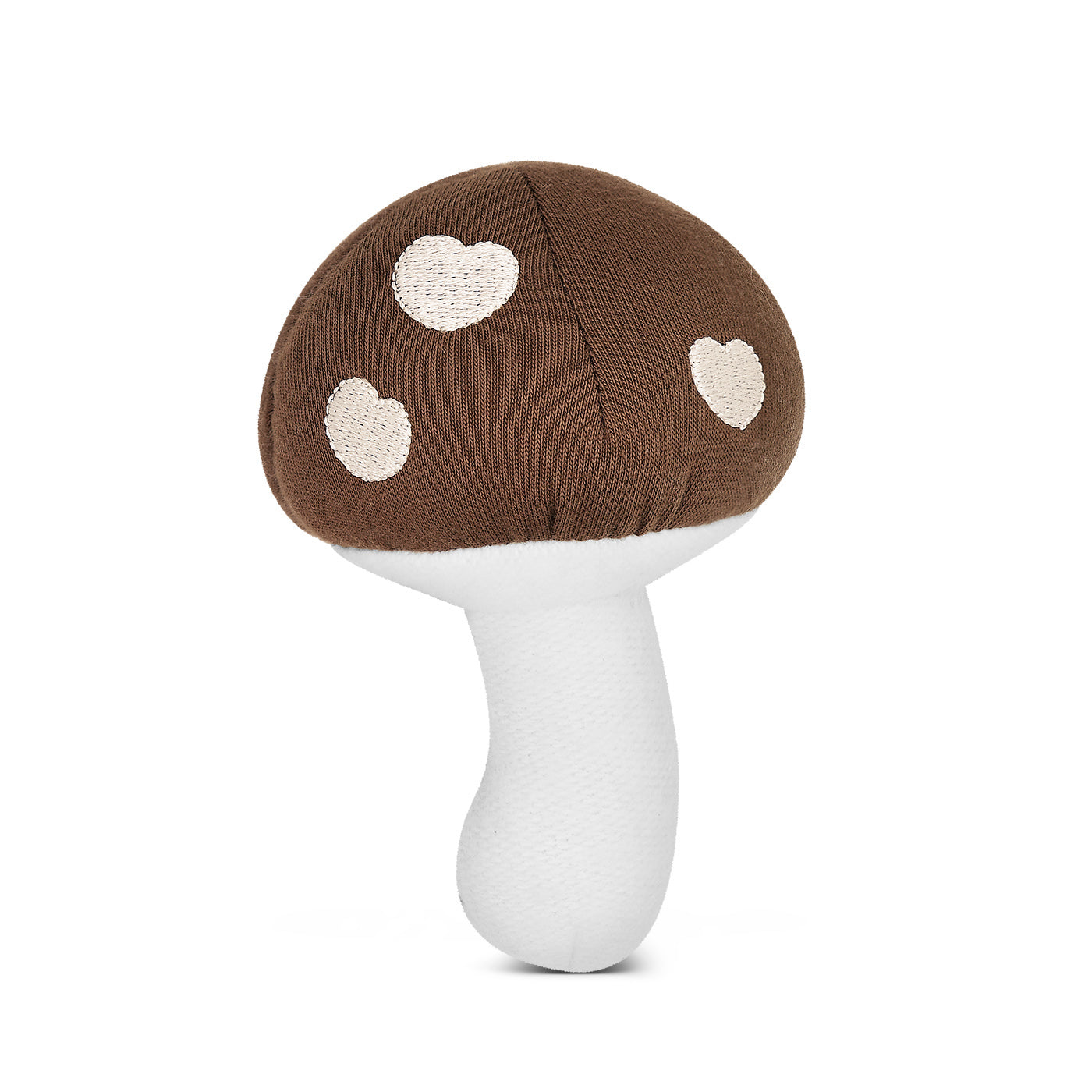 Mushroom Rattle - Caramel