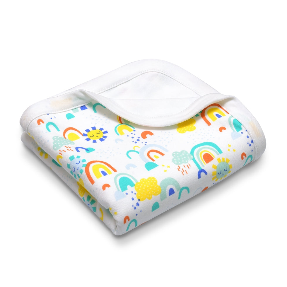 Organic Cotton Baby Blanket – Sunshine