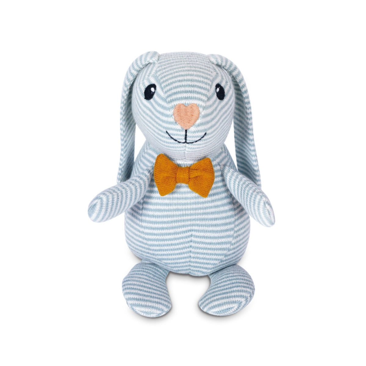 Knit Patterned Bunny Plush - Dapper Bunny